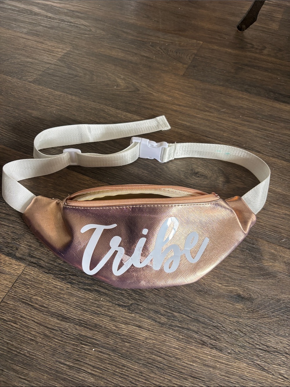 Rose gold metallic Fetti Bride Tribe Fanny Pack